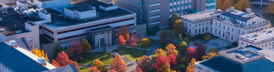 Aerial photo of South Campus. 