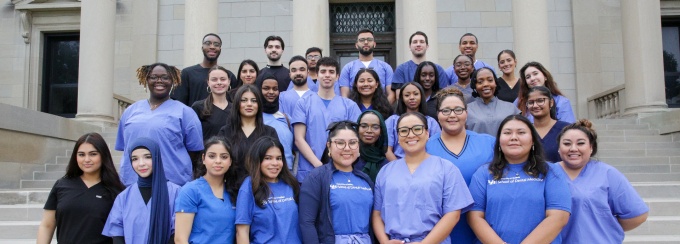 The 2024 class of the Destination Dental School and Native American Pre-Dental Student Gateway Programs. 