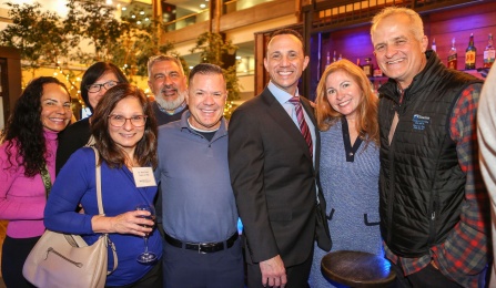 UB dental alumni at a recent alumni event. 