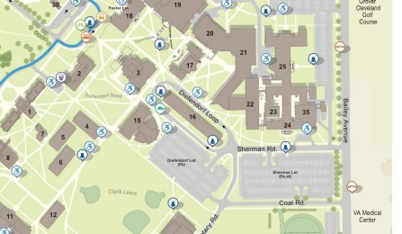 UP South Campus Map. 