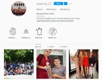 * image of the Class of 2025 Instagram page. 