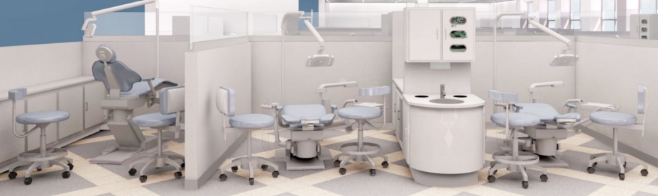 rendering of enhancements to the clinic. 
