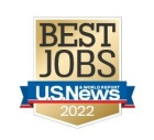 * US News Best Jobs Badge Image. 