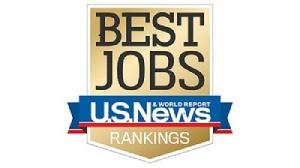 US News Best Jobs Badge Image. 