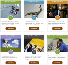 Collage of some individuals who are reading a book, in a library, or putting money into a piggy bank. 