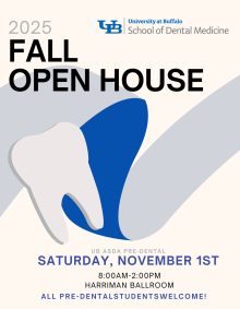 Fall Open House flyer.