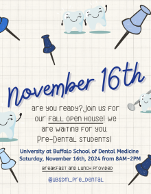 image - Flyer for Fall Open House -. 