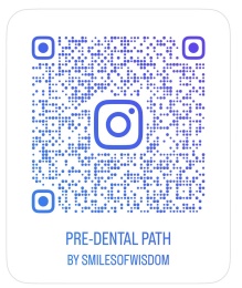 * image QR code to pre-dental path guide. 