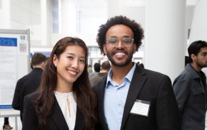 students posing for a picture at Research Day 2026. 