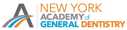 New York Academy of General Dentistry Logo. 