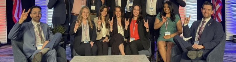 ASDA Advocacy Committee at an event. 