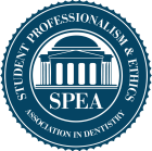 Logo of Student Professionalism and Ethics Association. 
