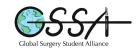 Global Surgery Student Alliance Logo. 
