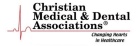 Christian Medical and Dental Associations logo. 