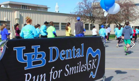 UB Dental Run for Smiles 5k. 