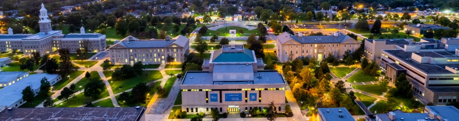 View of University at Buffalo's South Campus. 