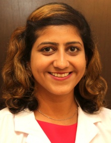Headshot of Leena Garg. 