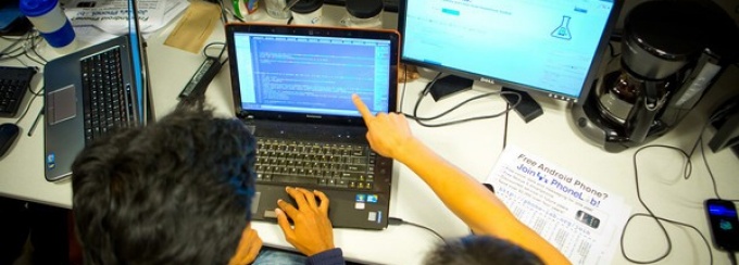 laptop computer. 