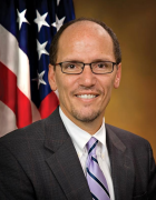 Secretary of Labor Thomas E. Perez. 