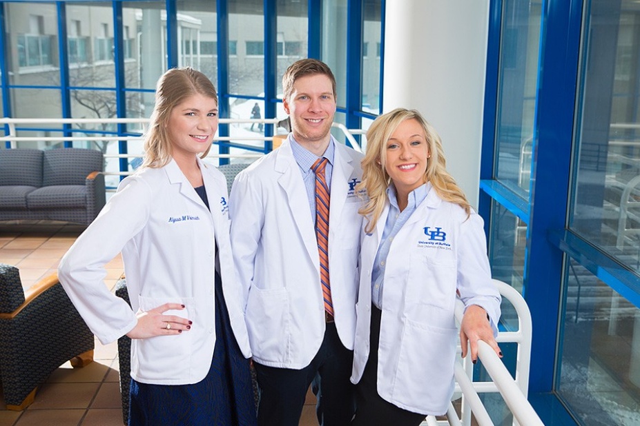 Alyssa Volmrich, James Miller, Gina Sparacino. 