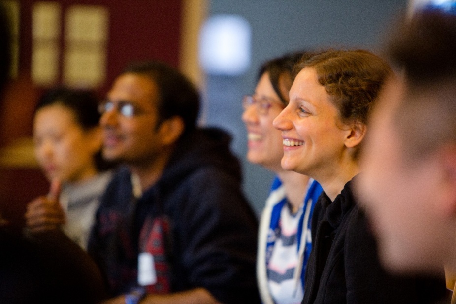 International students at UB.