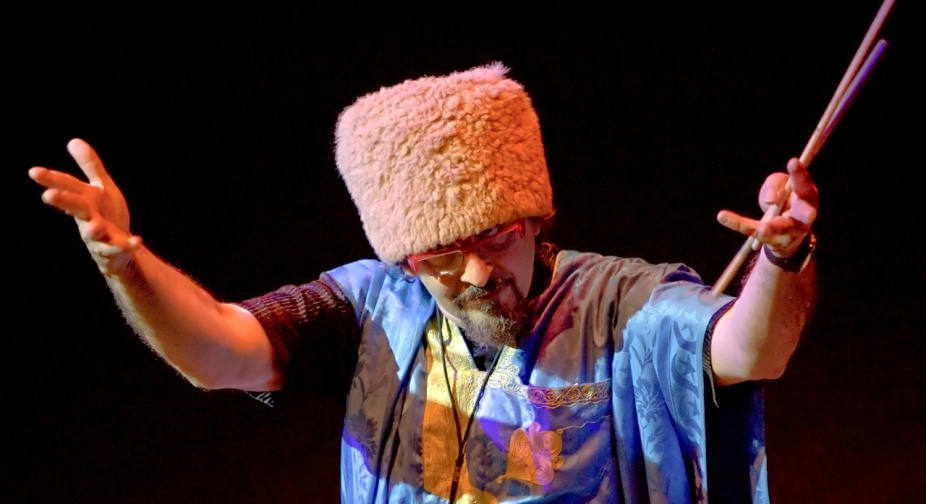 Famed Brazilian percussionist Cyro Baptista. 