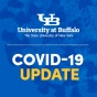Graphic that reads "COVID-19 UPDATE.". 