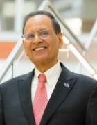 Portrait of UB President Satish K. Tripathi. 