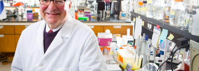 Bob Genco in a research lab. 