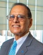 Portrait of UB President Satish K. Tripathi. 